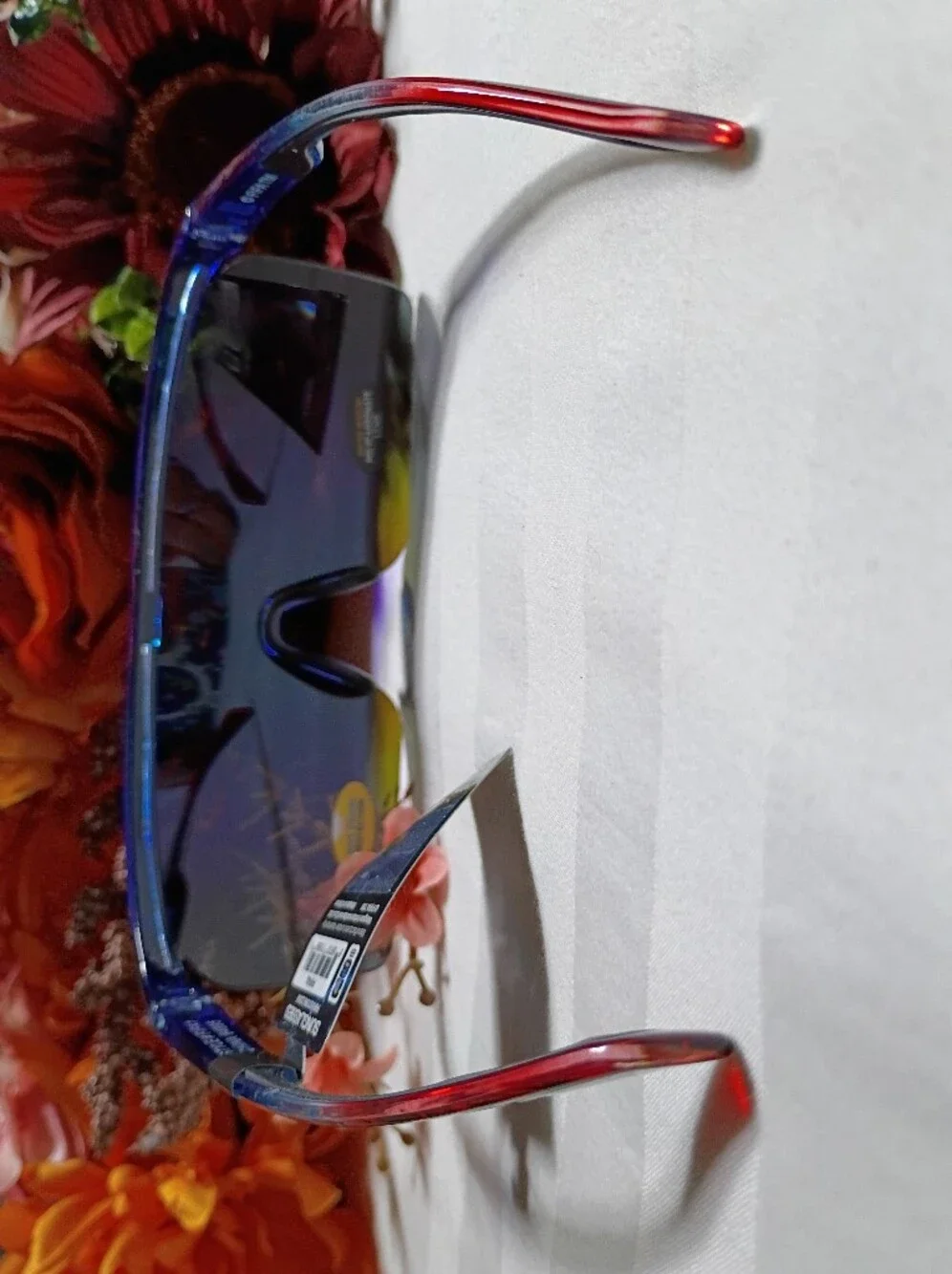 Mirrored Blue VR/AR Sunglasses Blue Lense